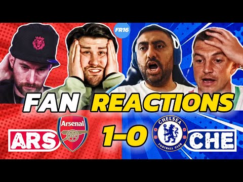CHELSEA FANS FUMING 🤬 REACTION TO ARSENAL 1-0 CHELSEA | CARABAO CUP FAN REACTION