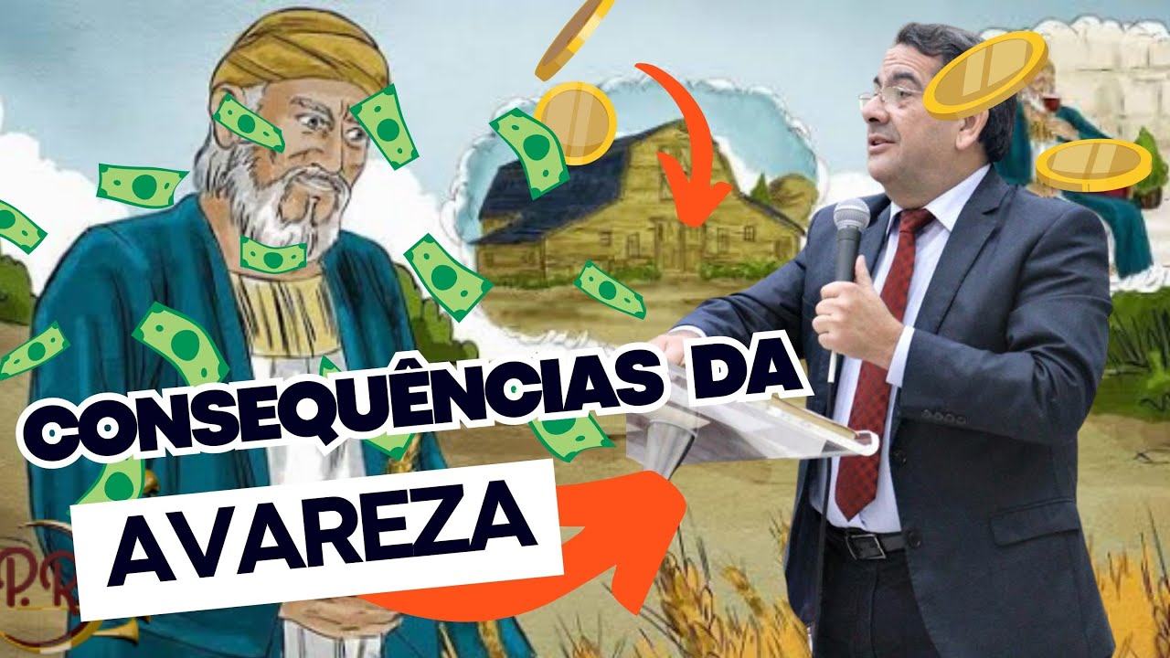 CONSEQUÊNCIAS DA AVAREZA | PR JANDER MAGALHAES  - 18-02-2024