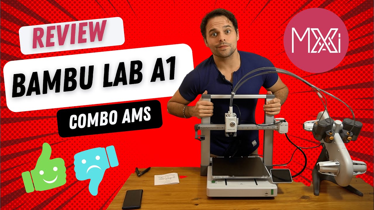 📦 Review de la Bambu Lab A1 Combo + AMS | ¿Vale la pena esta impresora 3D?