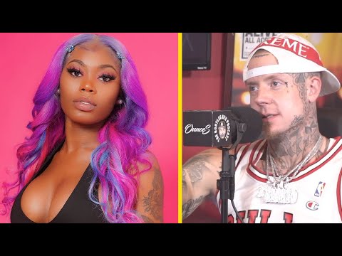 Millyz on meeting Asian Doll at an strip club & how she was doing her makeup during a shooting