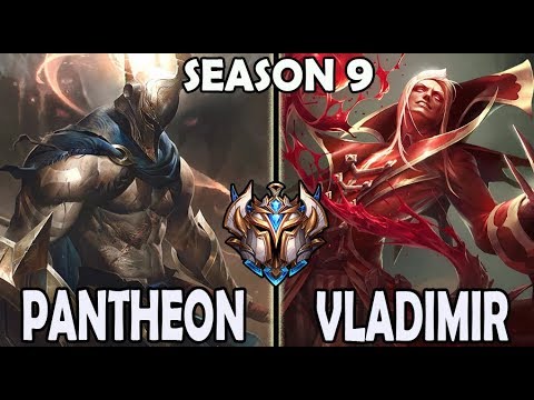 Faker PANTHEON VS VLADIMIR [ MID ] Lol Challenger Korea