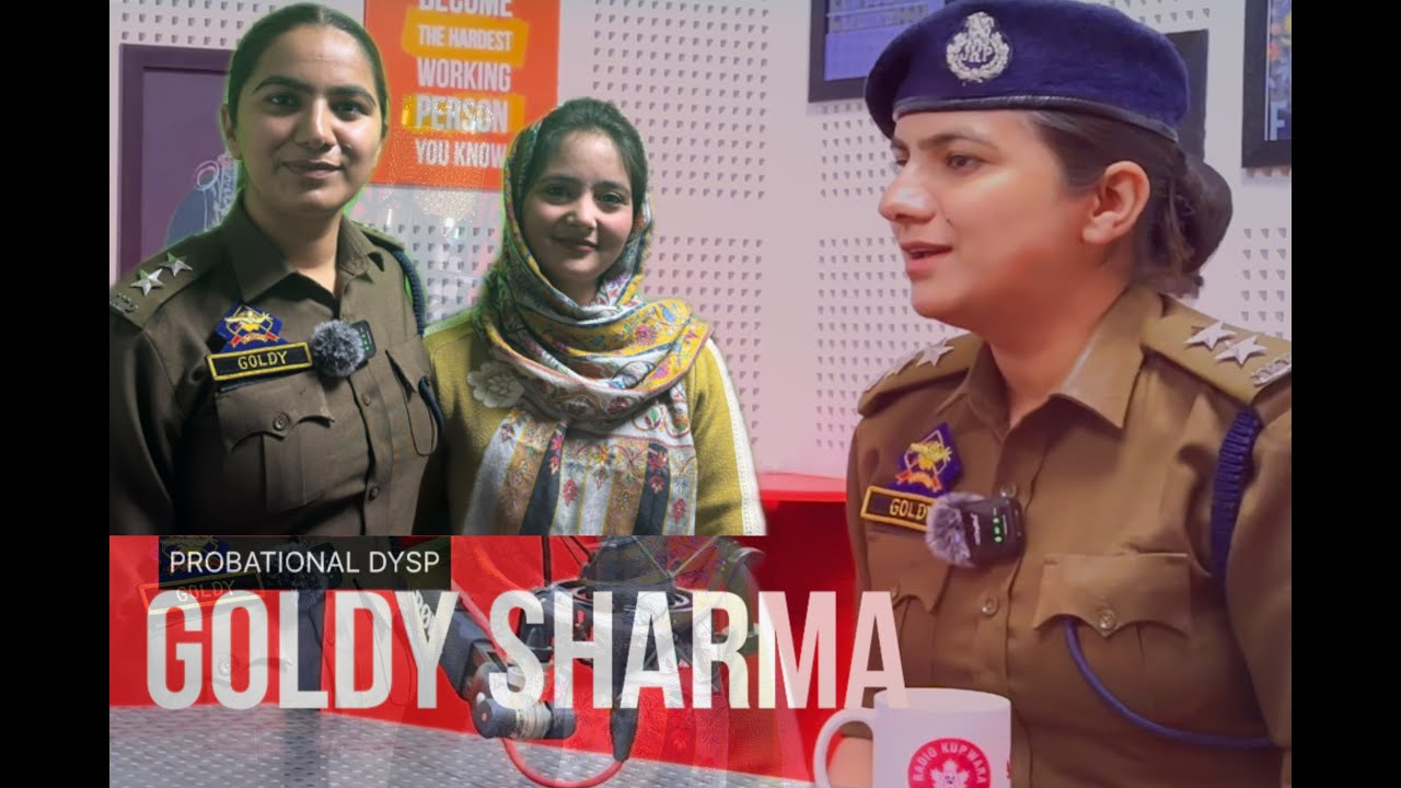INSIGHTFUL CONVERSATION WITH DYSP GOLDY SHARMA
