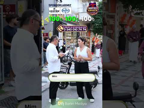 🎤🎁Ersoy Bank ile Hediyeci Sokak’ta yeni bölümüyle yayında… #bartın #hediyeci