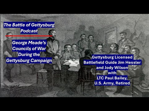 General Meade's Leadership and Councils of War during the Gettysburg Campaign