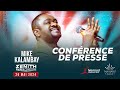 Mike Kalambay - Conférence de presse Zenith de Paris le 26 Mai