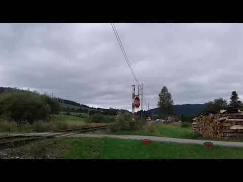 Slovenský vlak v Turzovce směr Čadca