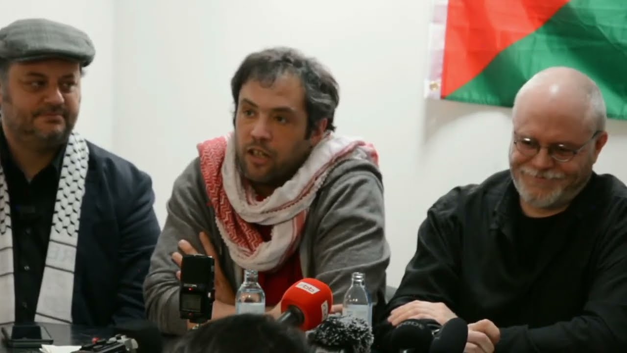 Pressekonferenz Palästina Kongress: Dror Dayan