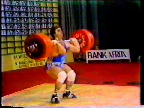Aleksandar Varbanov 202,5 kg Clean & Jerk. EM 1985