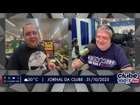Jornal da Clube - 31/10/2025 - Edição da Manhã