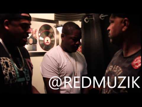RED Kingsley vibing with Jadakiss and Duane Darock (Pomona City Movement)