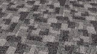 preview picture of video 'Hutt City Library carpet tile design visualisation walkthrough.'