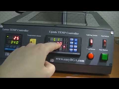 Обзор паяльной станции ACHI IR6500 ч.2