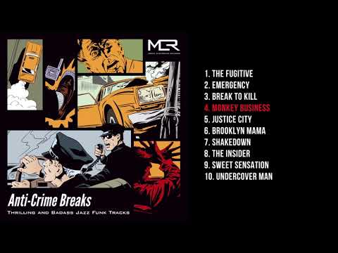 MER (aka Captain Funk)  - Anti-Crime Breaks: Thrilling and Badass Jazz Funk Tracks (Album Preview)