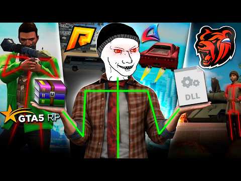 СЫГРАЛ на ВСЕХ GTA RP с ЧИТАМИ 2