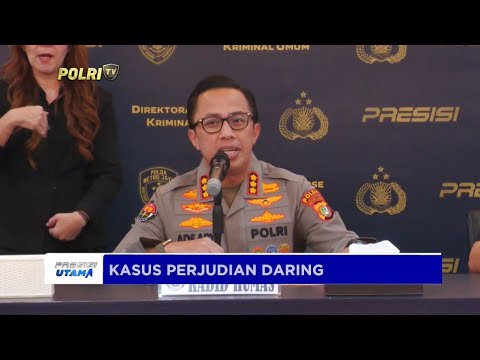 DITRESKRIMUM PMJ UNGKAP KASUS JUDI DARING