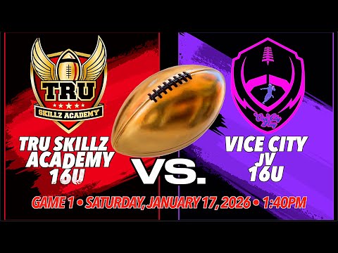 TRU SKILLZ ACADEMY • GIRLS 16U • USA FLAG WORLD CHAMPIONSHIP • GAME 1 vs. VICE CITY JV 16U • 1/17/26