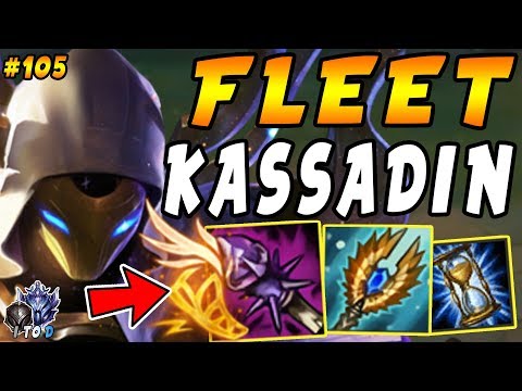 Fleet Kassadin with Rod of Ages + Seraphs = Unkillable MONSTER! | Iron IV to Diamond Ep #105