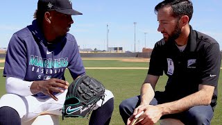 Mariners' Pitcher Justin Dunn Shows Off "Black Panther" Glove, Explains Pre-Start Routine