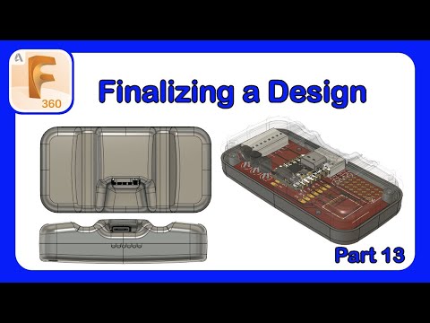 Plastic Part Design Series Episode 13 - Finalizing a Design #Fusion360 #Design