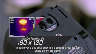 Multímetro Digital de Imagens Térmicas FLIR DM166 com True RMS
