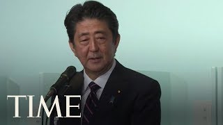 Shinzo Abe Poised To Become Japan's Longest-Serving Leader After Easily Winning Party Vote | TIME