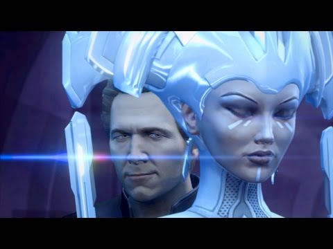 Abraxas and Clu Kill Radia and Destroy Arjia City (Tron: Evolution | ISO Death)