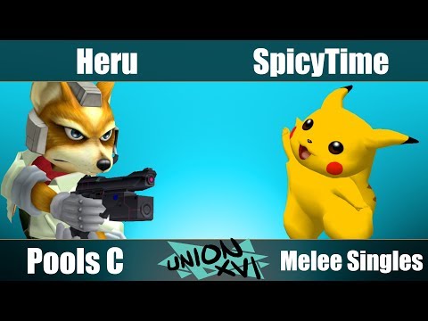 UnionXVI - SpicyTime (Pikachu) Vs. Heru (Fox) - Pools - Melee