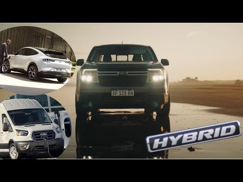 Ford Maverick Híbrida, E Transit eléctrica y Mustang MACH E | novedades electrificación FORD ARG.