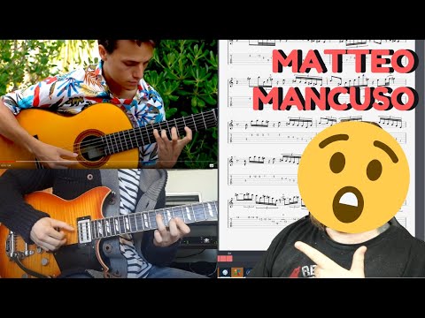 Live Transcribing - Matteo Mancuso - The Best Young Guitarist Alive?