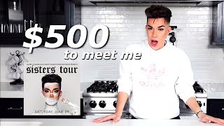JAMES CHARLES ATTACKED BY FANS!! 😱DUE TO TOUR TICKETS PRICES 💰💲