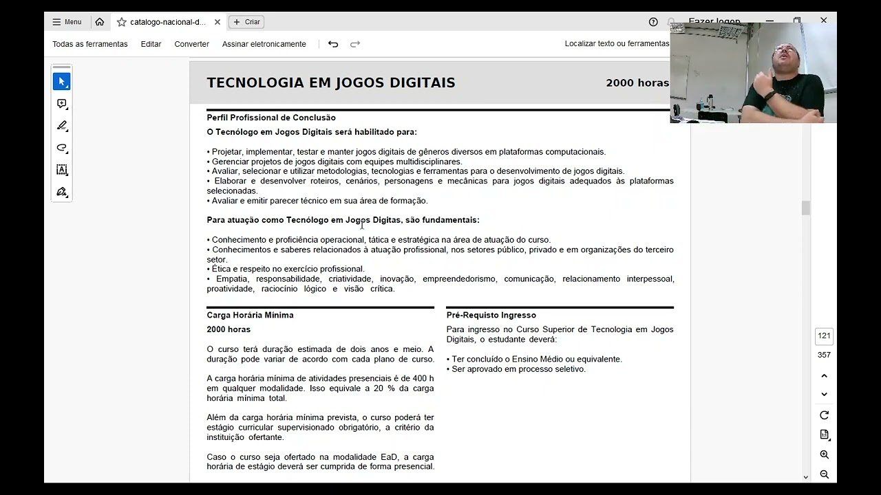 Como é o curso - Tecnologia em jogos digitais