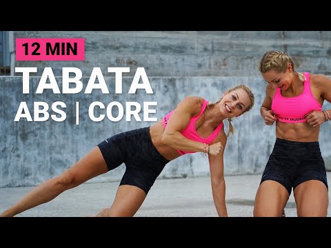 12 MIN ABS TABATA | Core | Fun Tabata Workout | No Repeat | Intense