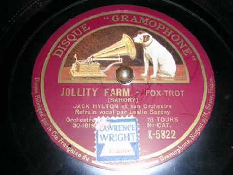 Jolity Farm Leslie Sarony with Jack Hylton & His Orchestra