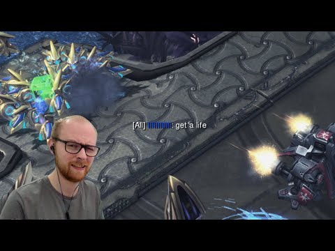 Protoss Gets Angry After Failed Cheese - Bongcloud to Grandmaster