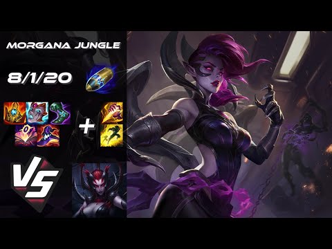 JUNGLE Morgana vs Elise - NA Grandmaster Patch 14.22