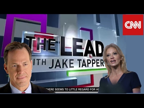 Jake Tapper asked KellyAnne Conway repeatedly about President Trump's attacks on the press