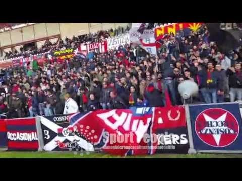 Tifo "Anni Ottanta" Cosenza contro la Paganese, Lega Pro 2015/16