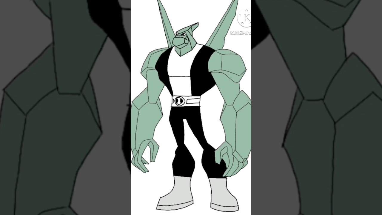 Ben 10 diamondhead status| how to draw diamondhead| #viral #easy #how#shorts #ben10