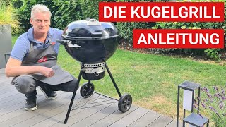 ♨️ GRILLBLITZ: Kugelgrill Bedienungsanleitung Tutorial Anleitung Weberkugel Anfänger und Einsteiger