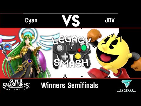 Cyan (Palutena) vs JDV (Pac-Man) - Winners Semifinals - Legacy Smash #21
