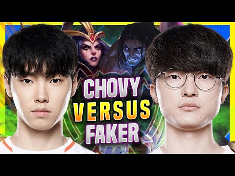 HLE CHOVY vs T1 FAKER in EUW SOLOQ! - HLE Chovy Plays Leblanc MID vs T1 Faker Sylas!