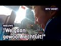 Boer Mark heeft schijt aan de regeltjes tijdens het boerenprotest | RTV Oost