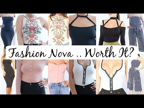 Fashion Nova Haul Try On 2018 - Summer Clothing! Video