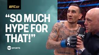 Download lagu Max Holloway REACTS after Conor McGregor blows out knee in first-minute #UFC329 mp3