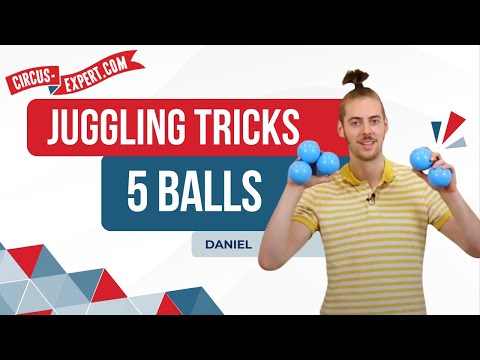 Learn to Juggle 5 Balls – Step-by-Step Guide with Daniel Simu! | Circus-expert.com