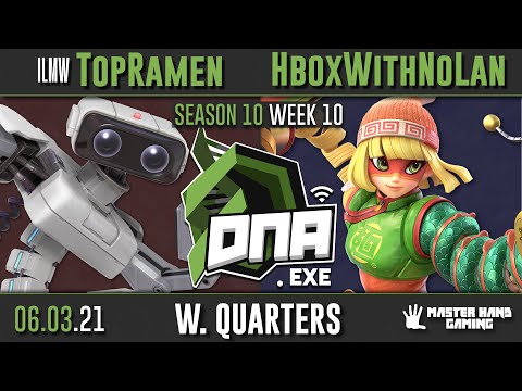 DNA.EXE S10:W10 - ILMW | TopRamen (ROB) Vs. Mando (Min Min) - W Quarterfinals