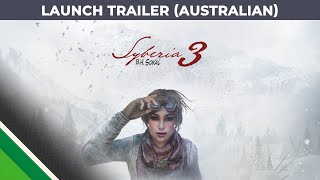 Syberia 3 l Launch Trailer AUSTRALIAN l Microids