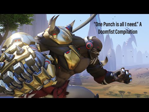 One punch is all I need. - A Doomfist Console Compilation