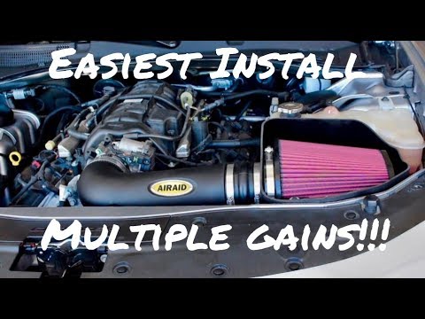 AIRAID COLD AIR INTAKE INSTALL (2011-2018 5.7 HEMI ENGINES)