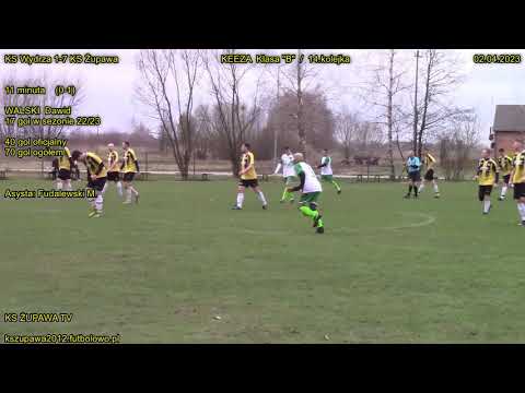 KS Wydrza 1-7 KS Żupawa (0-1 Walski Dawid) 02.04.2023 / 14.kolejka